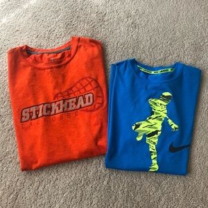 Boys lacrosse T-shirts